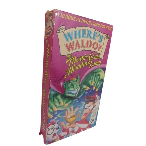 Goodtimes VHS Tape Movie Wheres Waldo The Meanie Genie Of Aladdins Lamp 1982 - Picture 5 of 5